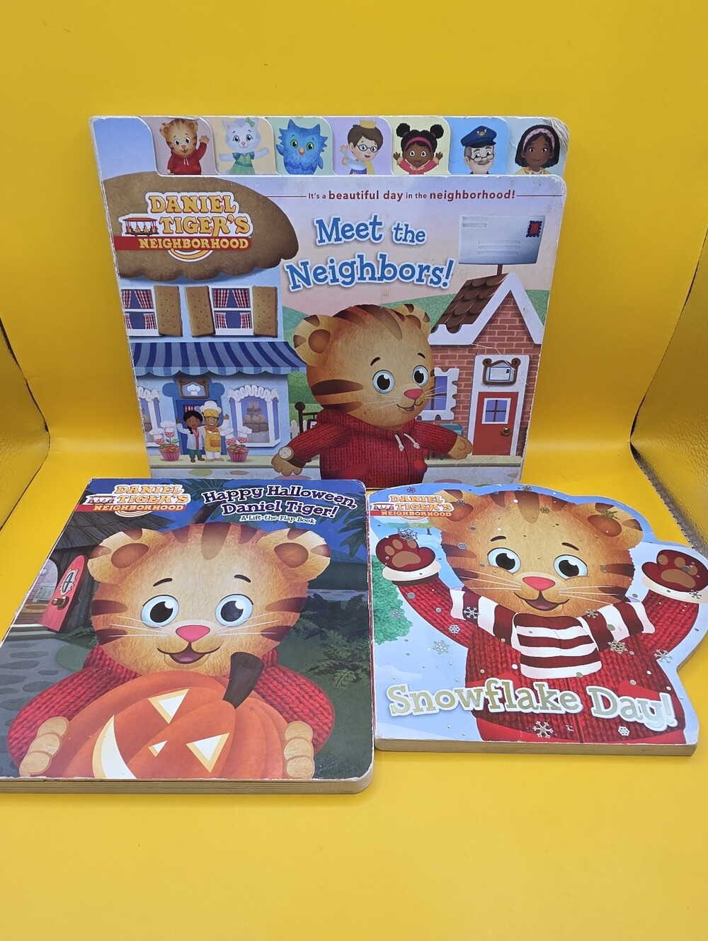 3 Daniel Tiger's Neighborhood Board Books Mister Rogers